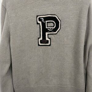 Vintage Polo Ralph Lauren Varsity Cotton P-Wing Sweater